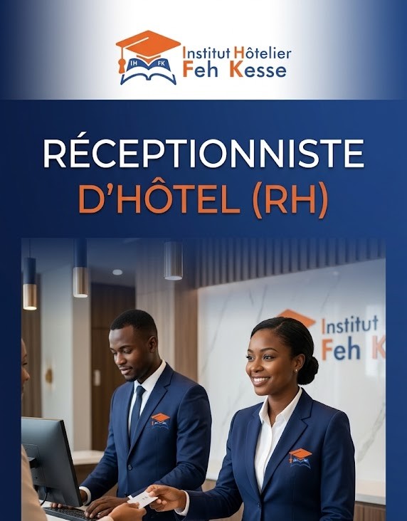 RÉCEPTIONNISTE D’HÔTEL (RP)